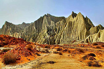 کوههای مریخی چابهار کجاست