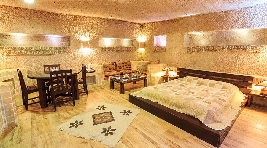 اتاق 2 هتل صخره ای لاله کندوان