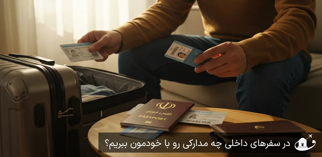 در سفرهای داخلی چه مدارکی رو با خودمون ببریم؟