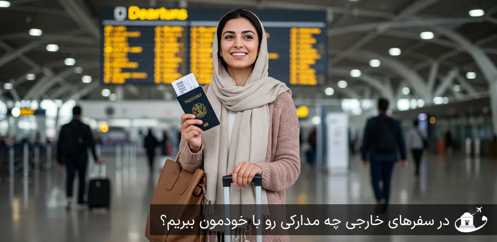 در سفرهای خارجی چه مدارکی رو با خودمون ببریم؟