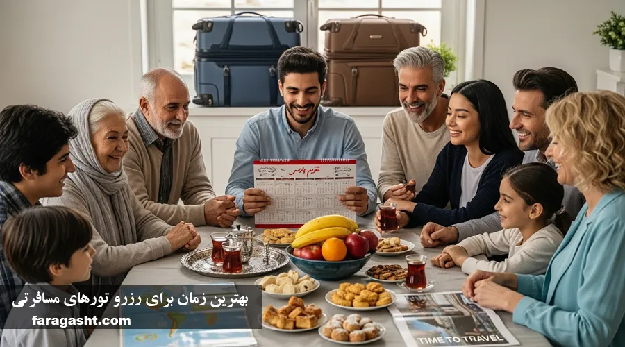 بهترین زمان برای رزرو تورهای مسافرتی