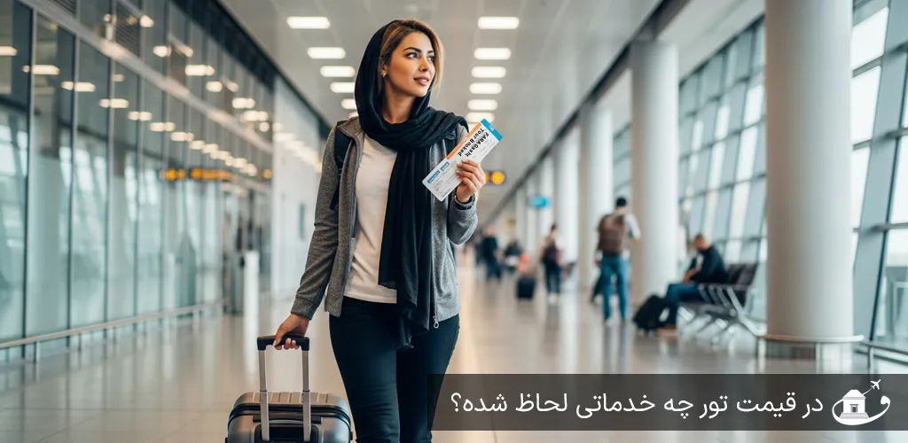 در قیمت تور چه خدماتی لحاظ و حساب شده؟