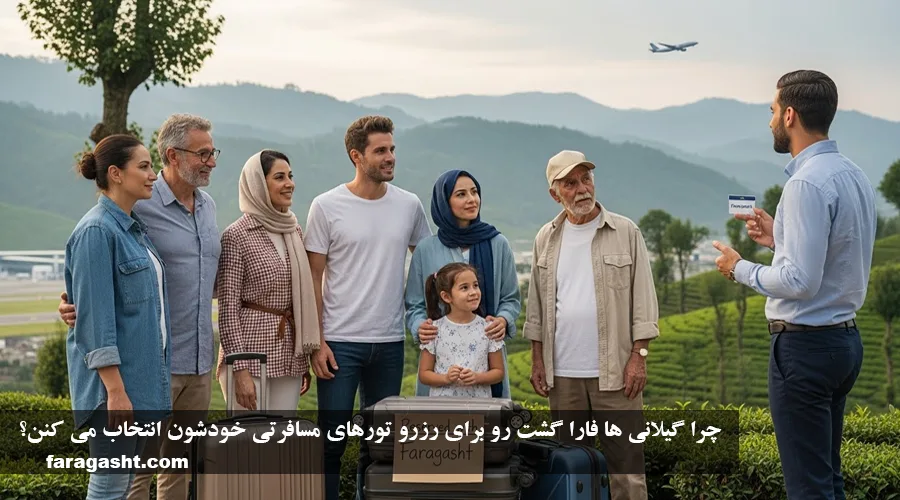 چرا گیلانی ها فار گشت رو برای رزرو تورهای مسافرتی خودشون انتخاب می کنن