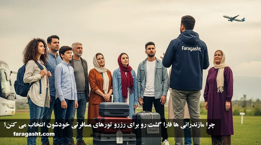 چرا مازندرانی ها فارا گشت رو برای رزرو تورهای مسافرتی خودشون انتخاب می کنن