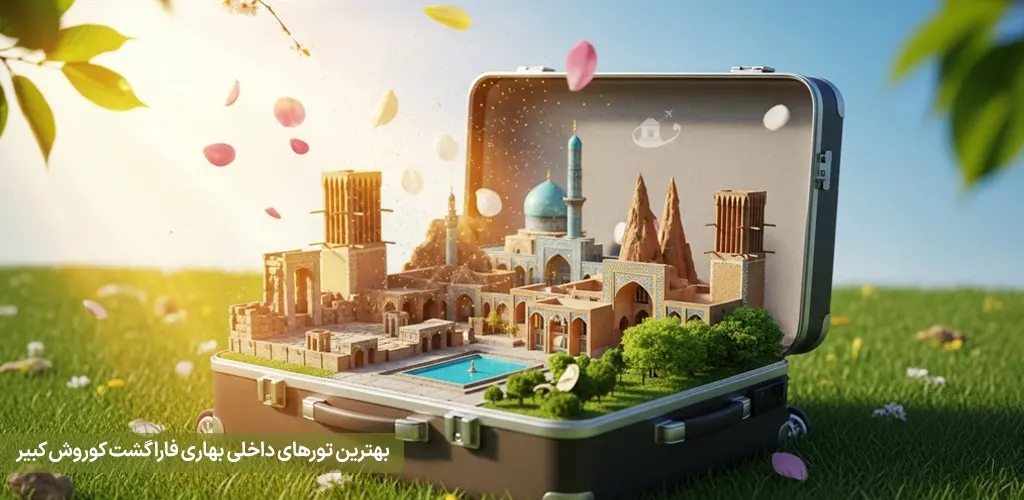بهترین تورهای داخلی بهاری با مجری اصلی تور فارا گشت کوروش کبیر
